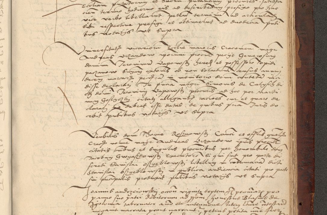 Zdjęcie nr 1255 dla obiektu archiwalnego: [Acta actorum vicarialia coram Nicolao Bedlenski]