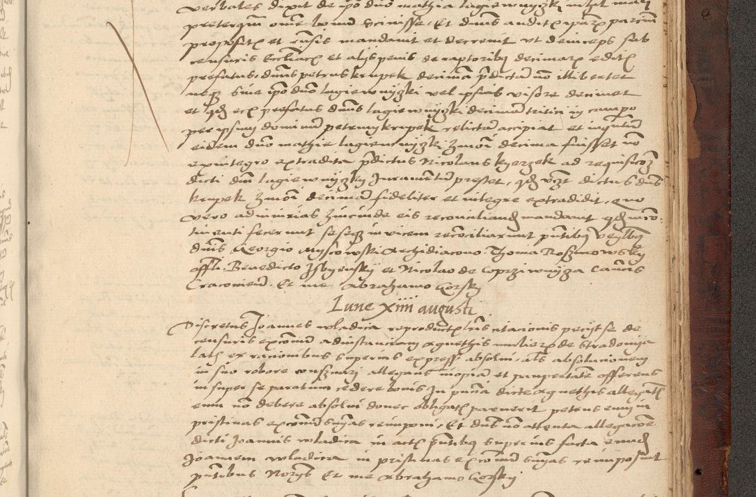 Zdjęcie nr 1233 dla obiektu archiwalnego: [Acta actorum vicarialia coram Nicolao Bedlenski]