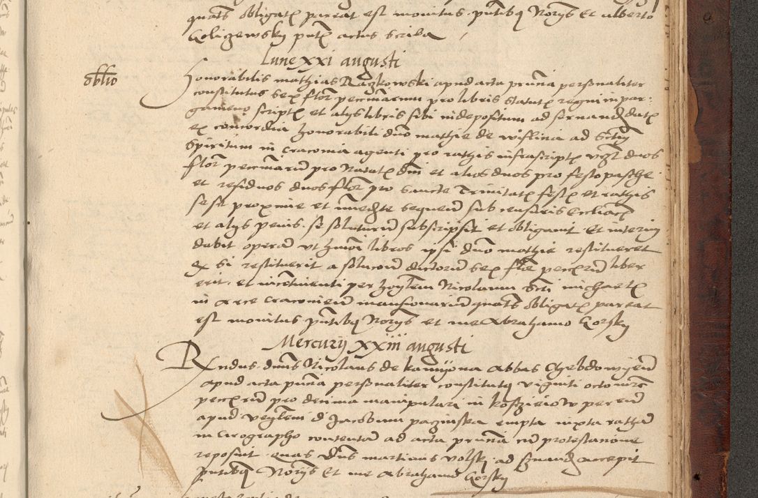 Zdjęcie nr 1237 dla obiektu archiwalnego: [Acta actorum vicarialia coram Nicolao Bedlenski]