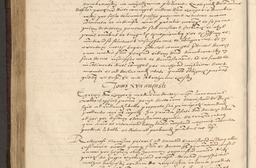 Zdjęcie nr 1234 dla obiektu archiwalnego: [Acta actorum vicarialia coram Nicolao Bedlenski]