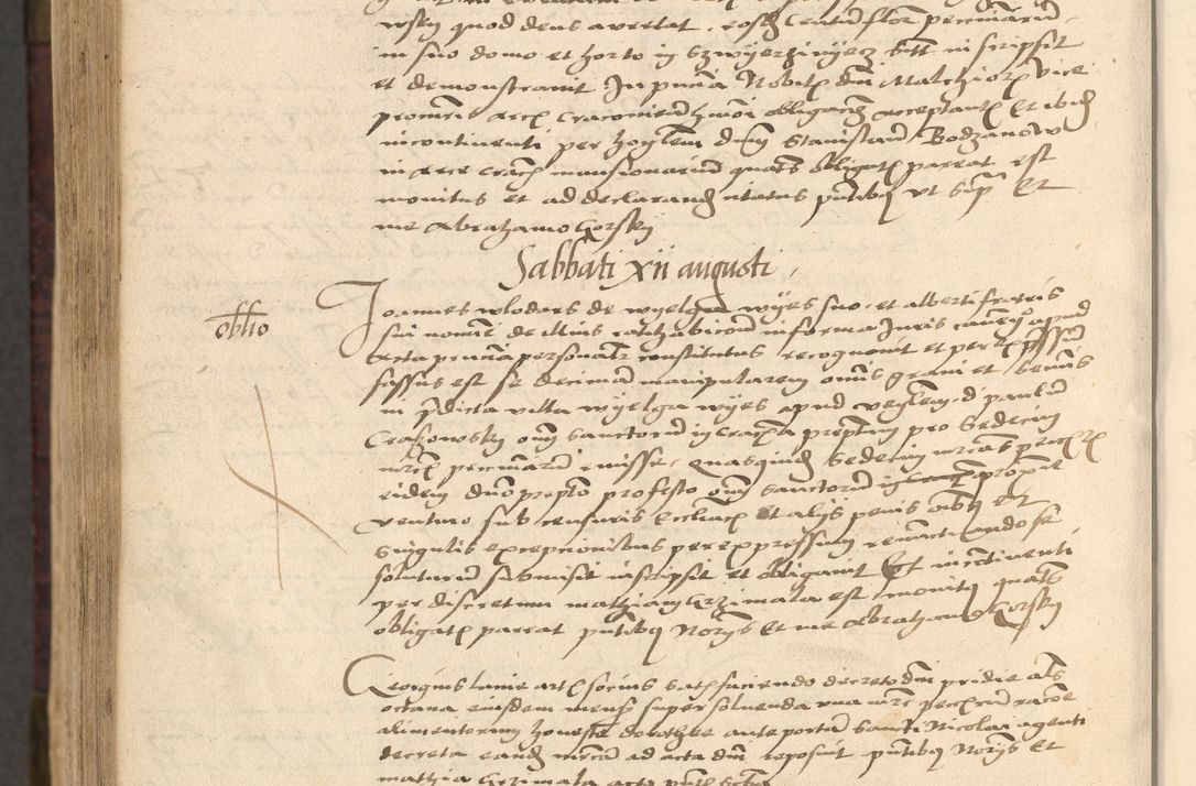 Zdjęcie nr 1232 dla obiektu archiwalnego: [Acta actorum vicarialia coram Nicolao Bedlenski]