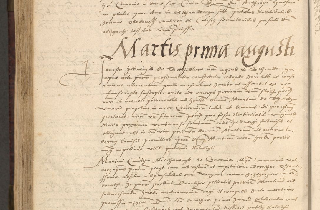 Zdjęcie nr 1228 dla obiektu archiwalnego: [Acta actorum vicarialia coram Nicolao Bedlenski]