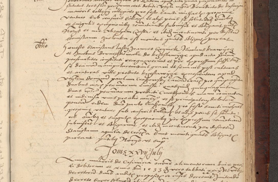 Zdjęcie nr 1225 dla obiektu archiwalnego: [Acta actorum vicarialia coram Nicolao Bedlenski]