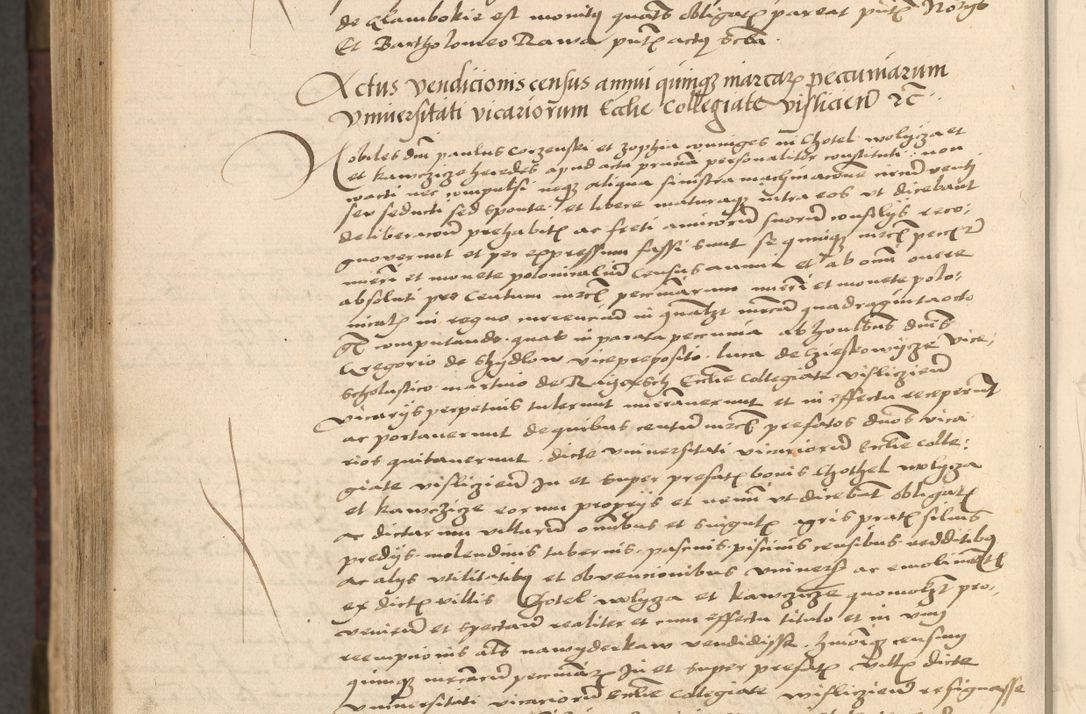 Zdjęcie nr 1218 dla obiektu archiwalnego: [Acta actorum vicarialia coram Nicolao Bedlenski]