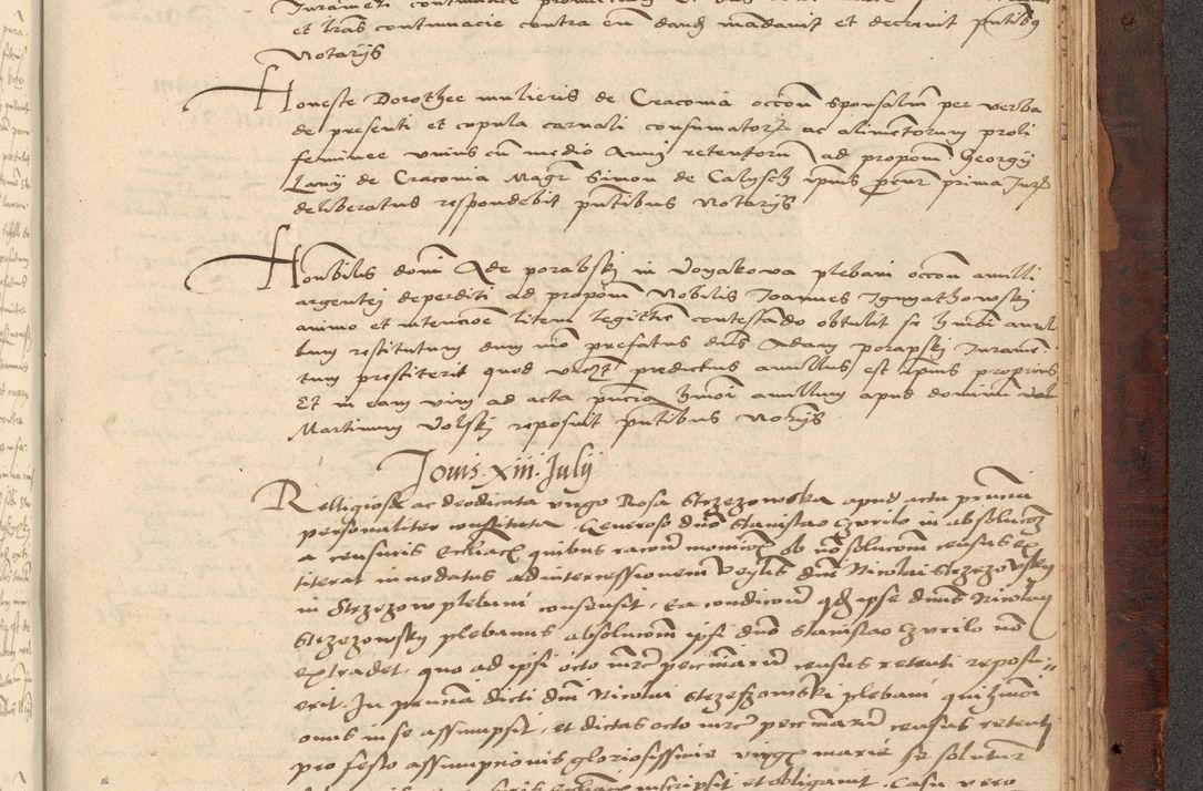 Zdjęcie nr 1217 dla obiektu archiwalnego: [Acta actorum vicarialia coram Nicolao Bedlenski]