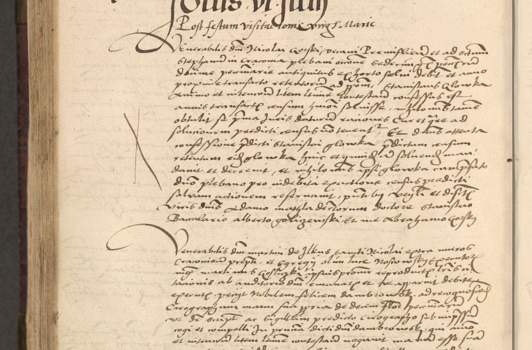 Zdjęcie nr 1206 dla obiektu archiwalnego: [Acta actorum vicarialia coram Nicolao Bedlenski]