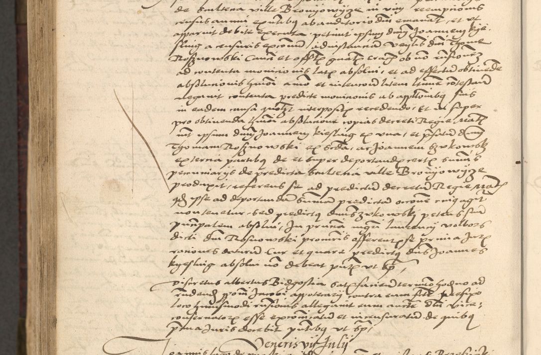 Zdjęcie nr 1208 dla obiektu archiwalnego: [Acta actorum vicarialia coram Nicolao Bedlenski]