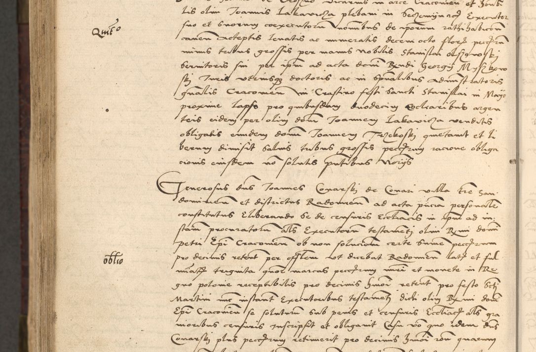 Zdjęcie nr 1200 dla obiektu archiwalnego: [Acta actorum vicarialia coram Nicolao Bedlenski]