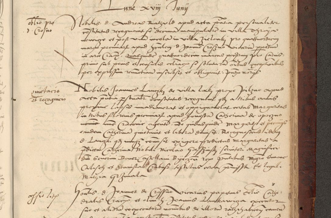 Zdjęcie nr 1185 dla obiektu archiwalnego: [Acta actorum vicarialia coram Nicolao Bedlenski]