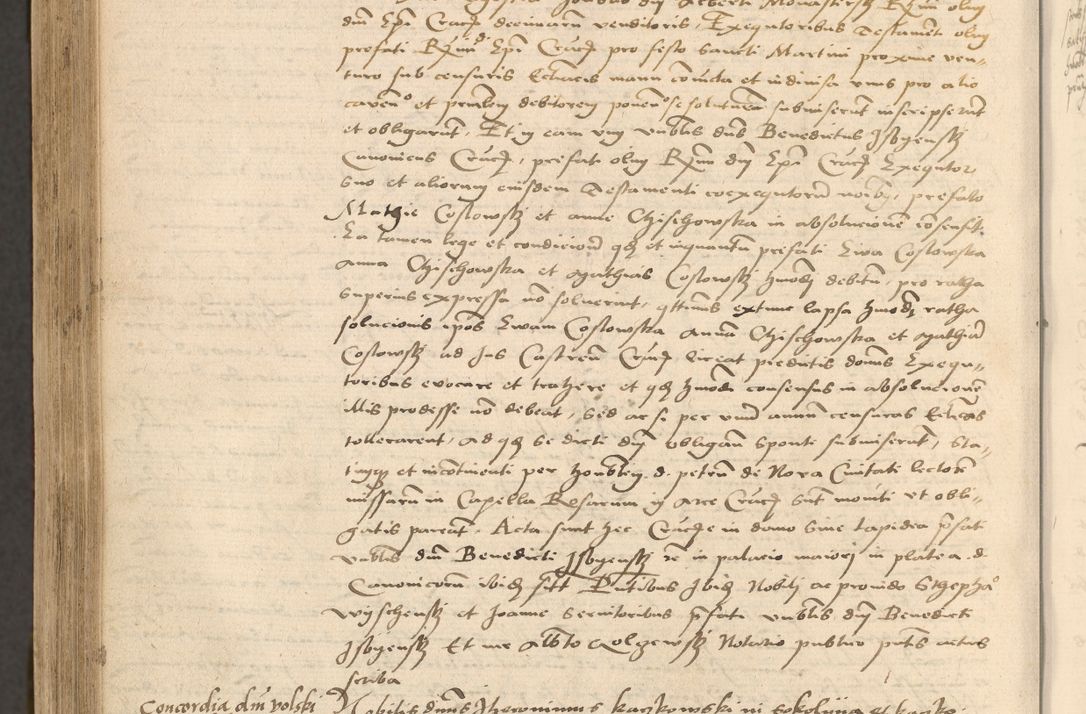 Zdjęcie nr 1182 dla obiektu archiwalnego: [Acta actorum vicarialia coram Nicolao Bedlenski]