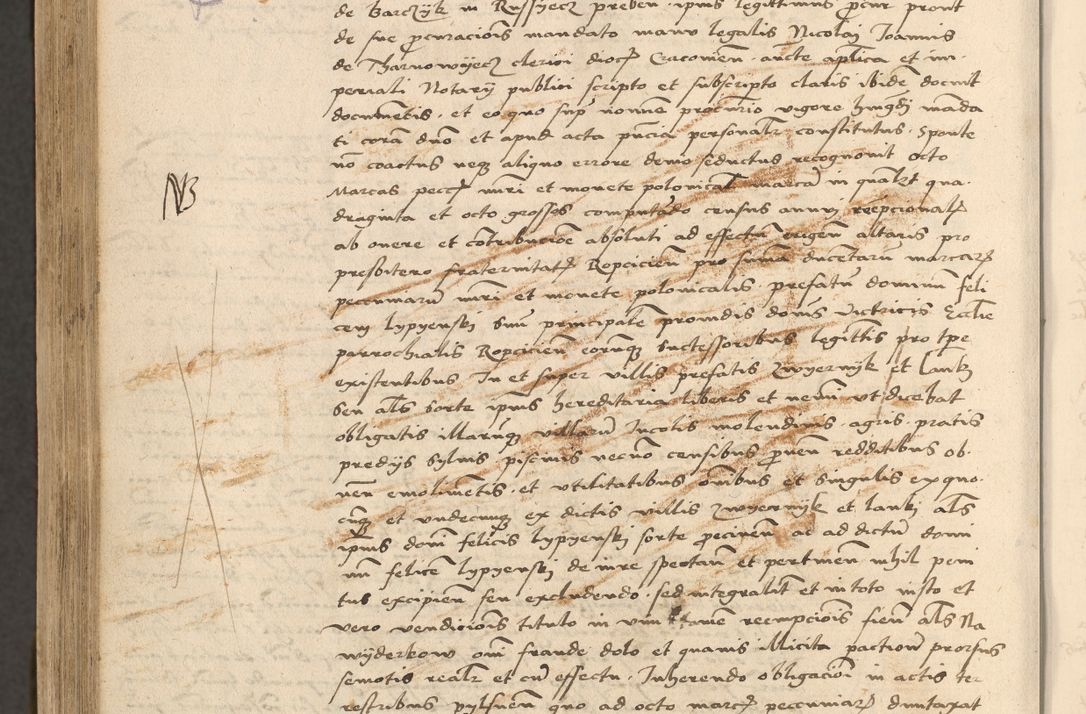 Zdjęcie nr 1172 dla obiektu archiwalnego: [Acta actorum vicarialia coram Nicolao Bedlenski]