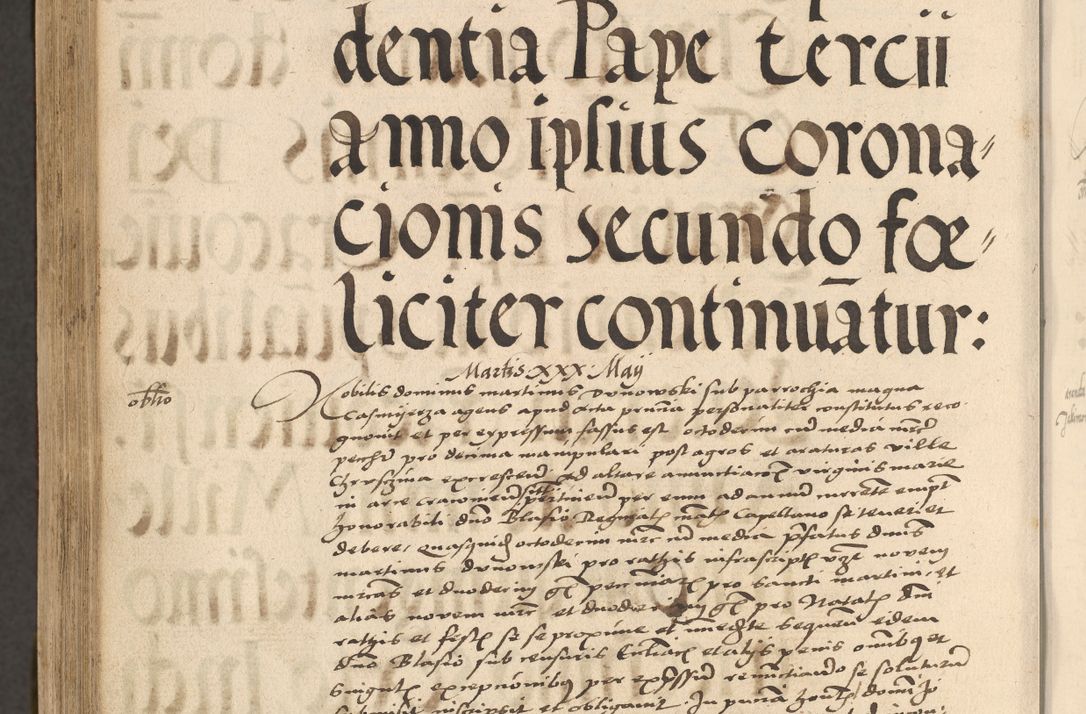 Zdjęcie nr 1170 dla obiektu archiwalnego: [Acta actorum vicarialia coram Nicolao Bedlenski]