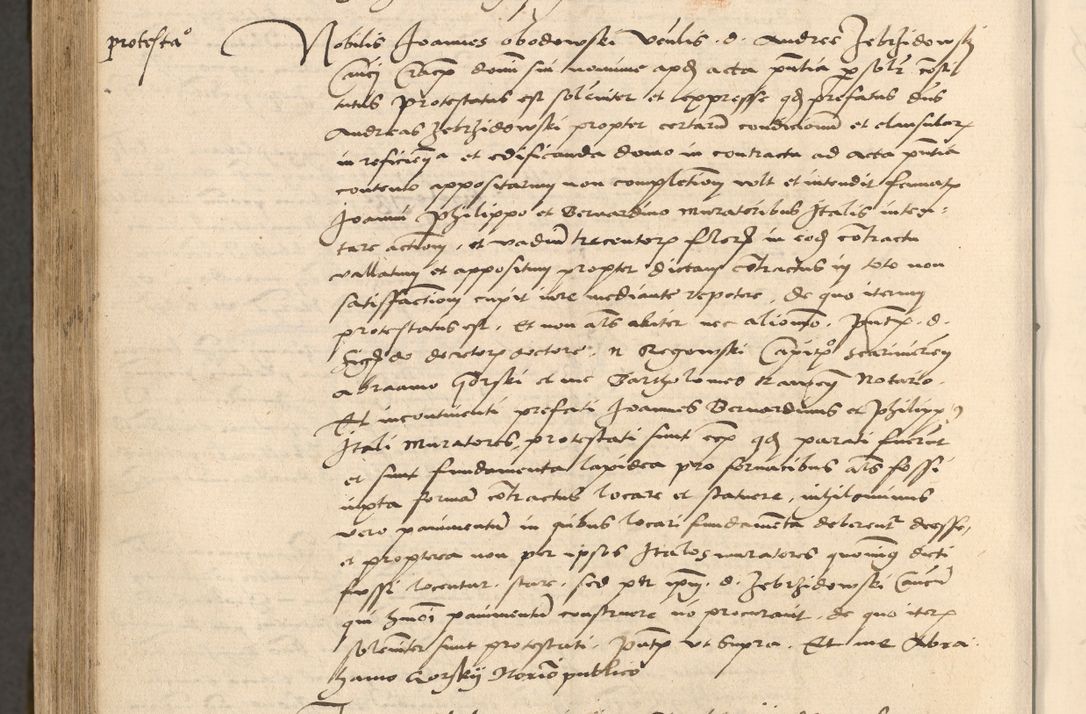 Zdjęcie nr 1160 dla obiektu archiwalnego: [Acta actorum vicarialia coram Nicolao Bedlenski]