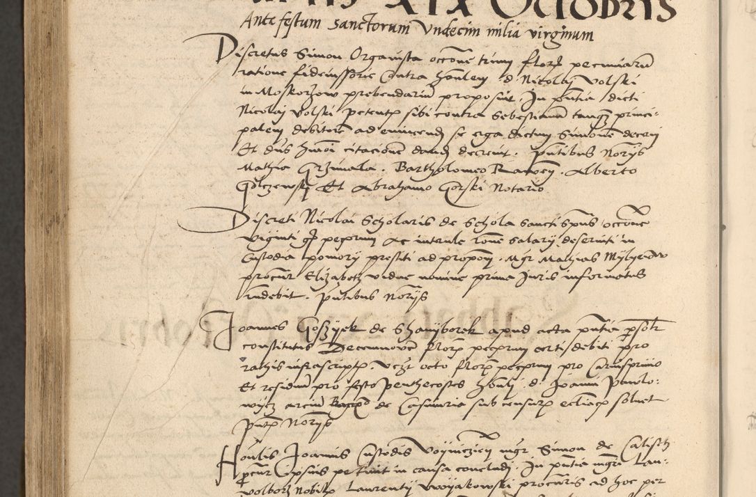 Zdjęcie nr 1156 dla obiektu archiwalnego: [Acta actorum vicarialia coram Nicolao Bedlenski]