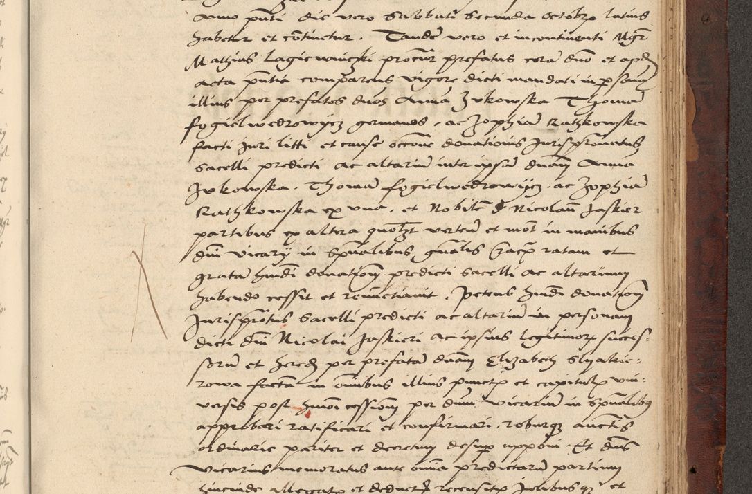 Zdjęcie nr 1145 dla obiektu archiwalnego: [Acta actorum vicarialia coram Nicolao Bedlenski]