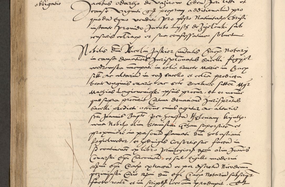 Zdjęcie nr 1144 dla obiektu archiwalnego: [Acta actorum vicarialia coram Nicolao Bedlenski]