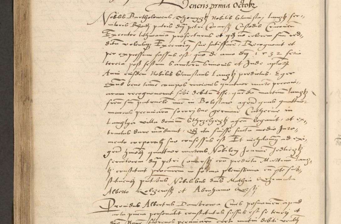 Zdjęcie nr 1140 dla obiektu archiwalnego: [Acta actorum vicarialia coram Nicolao Bedlenski]