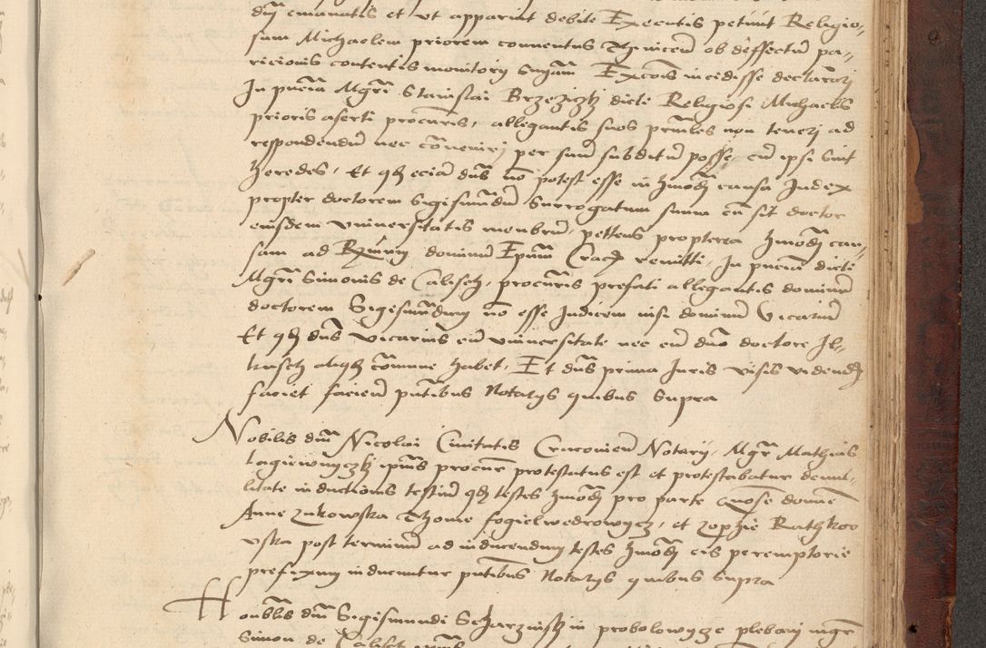 Zdjęcie nr 1133 dla obiektu archiwalnego: [Acta actorum vicarialia coram Nicolao Bedlenski]