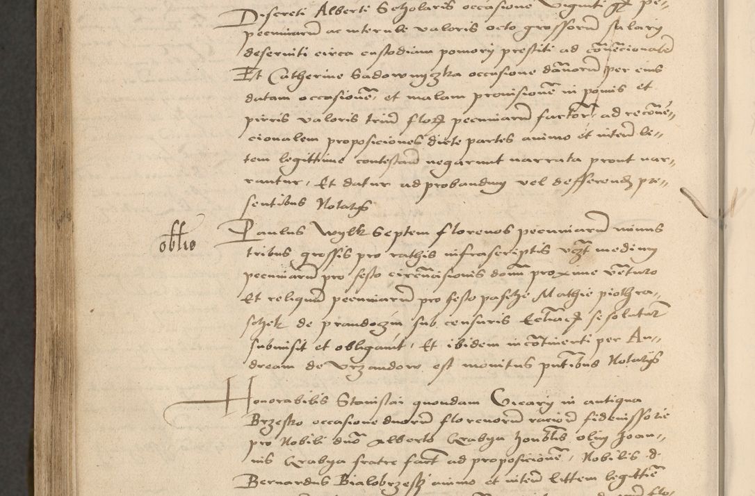 Zdjęcie nr 1130 dla obiektu archiwalnego: [Acta actorum vicarialia coram Nicolao Bedlenski]