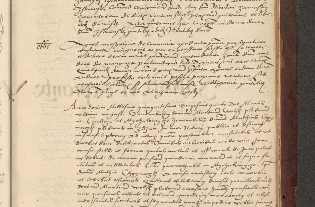 Zdjęcie nr 1119 dla obiektu archiwalnego: [Acta actorum vicarialia coram Nicolao Bedlenski]