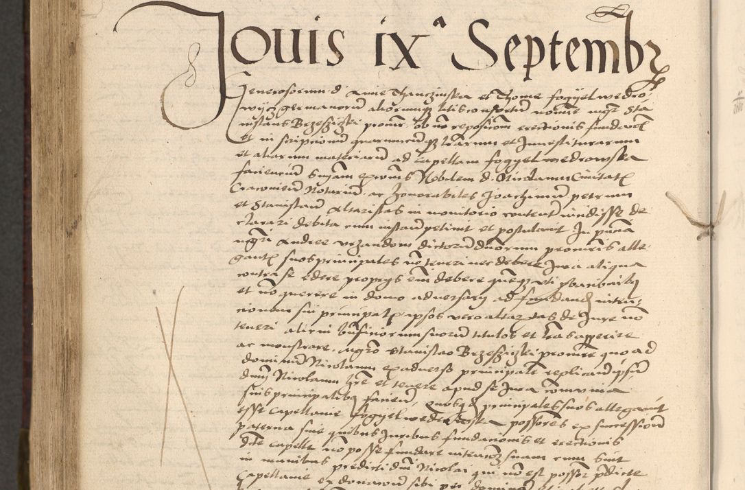 Zdjęcie nr 1118 dla obiektu archiwalnego: [Acta actorum vicarialia coram Nicolao Bedlenski]