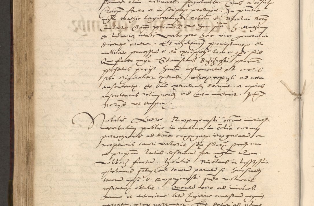 Zdjęcie nr 1116 dla obiektu archiwalnego: [Acta actorum vicarialia coram Nicolao Bedlenski]