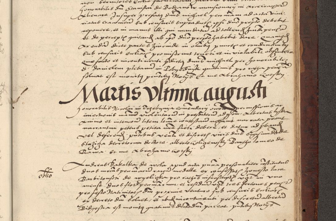 Zdjęcie nr 1109 dla obiektu archiwalnego: [Acta actorum vicarialia coram Nicolao Bedlenski]