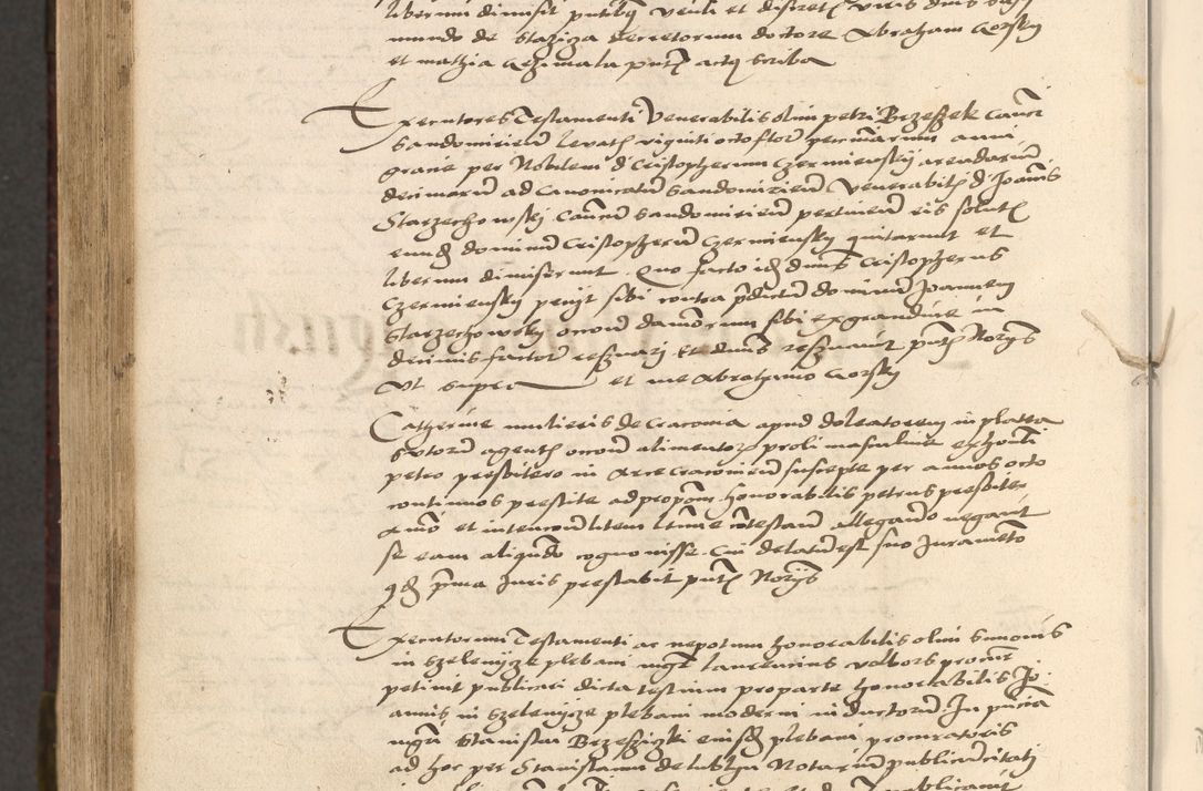 Zdjęcie nr 1110 dla obiektu archiwalnego: [Acta actorum vicarialia coram Nicolao Bedlenski]