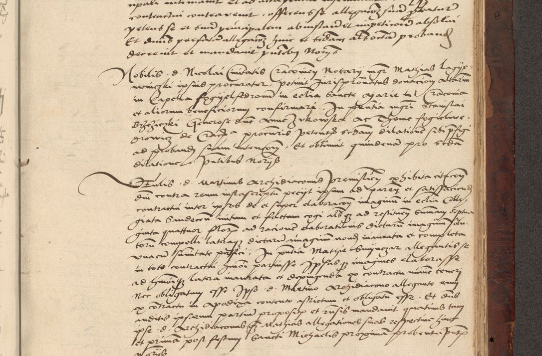 Zdjęcie nr 1107 dla obiektu archiwalnego: [Acta actorum vicarialia coram Nicolao Bedlenski]