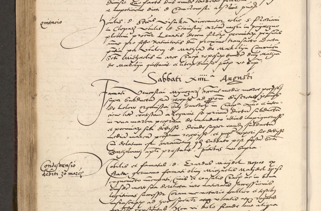 Zdjęcie nr 1100 dla obiektu archiwalnego: [Acta actorum vicarialia coram Nicolao Bedlenski]