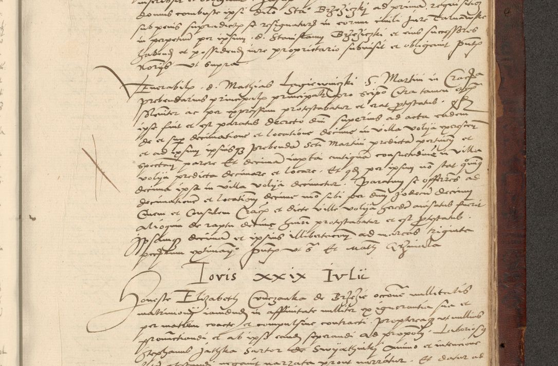 Zdjęcie nr 1095 dla obiektu archiwalnego: [Acta actorum vicarialia coram Nicolao Bedlenski]