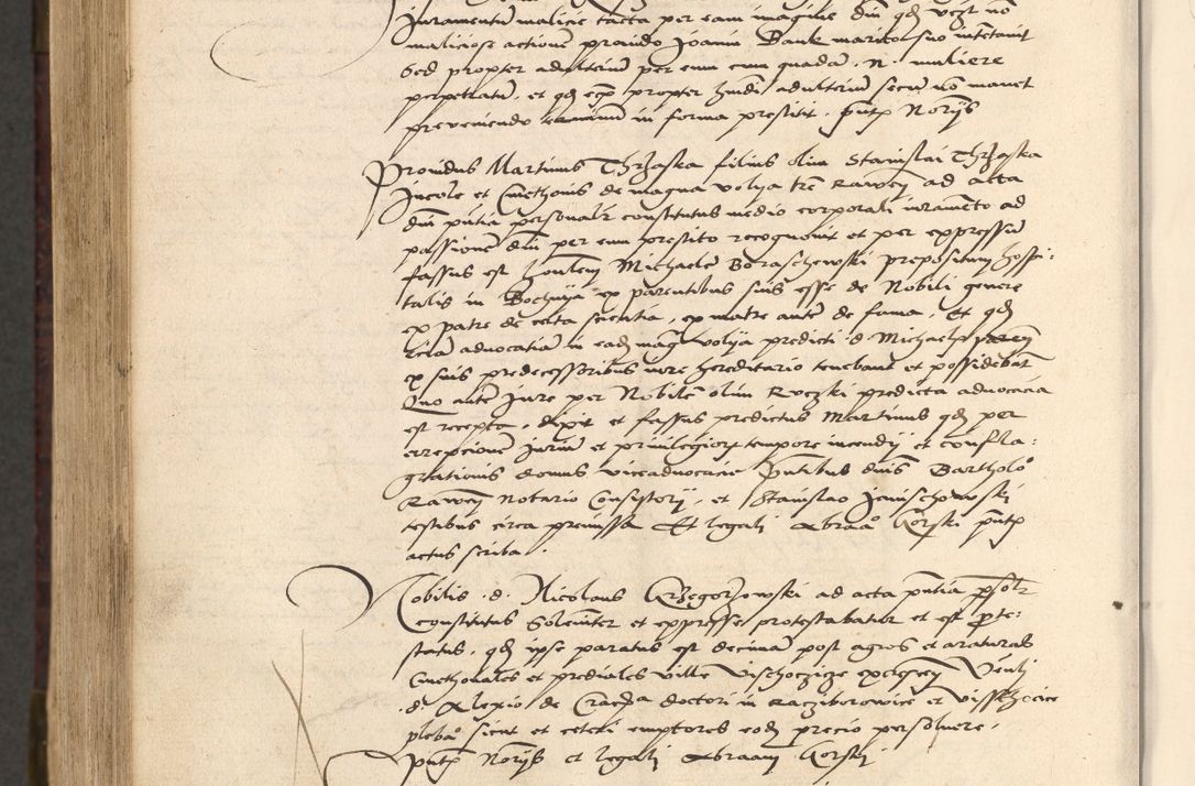 Zdjęcie nr 1090 dla obiektu archiwalnego: [Acta actorum vicarialia coram Nicolao Bedlenski]