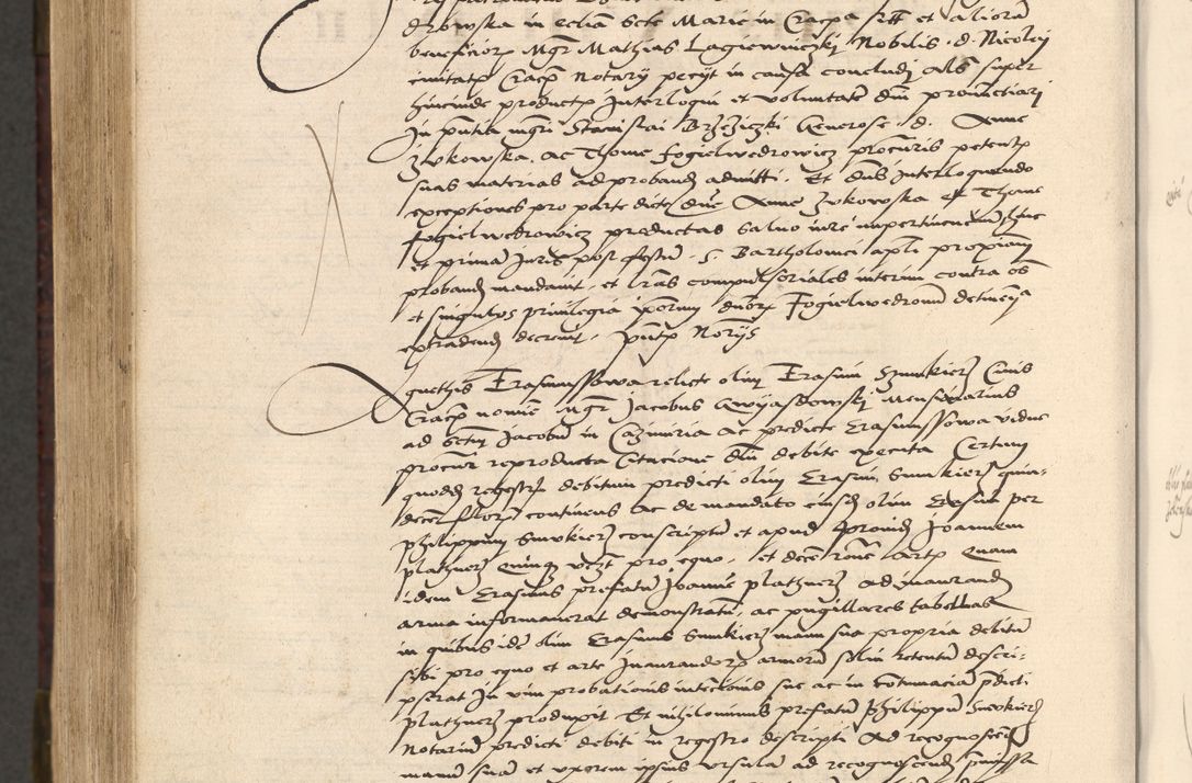 Zdjęcie nr 1084 dla obiektu archiwalnego: [Acta actorum vicarialia coram Nicolao Bedlenski]