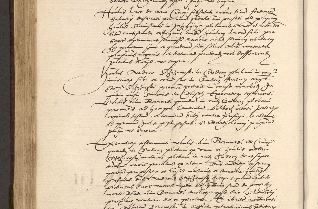 Zdjęcie nr 1086 dla obiektu archiwalnego: [Acta actorum vicarialia coram Nicolao Bedlenski]