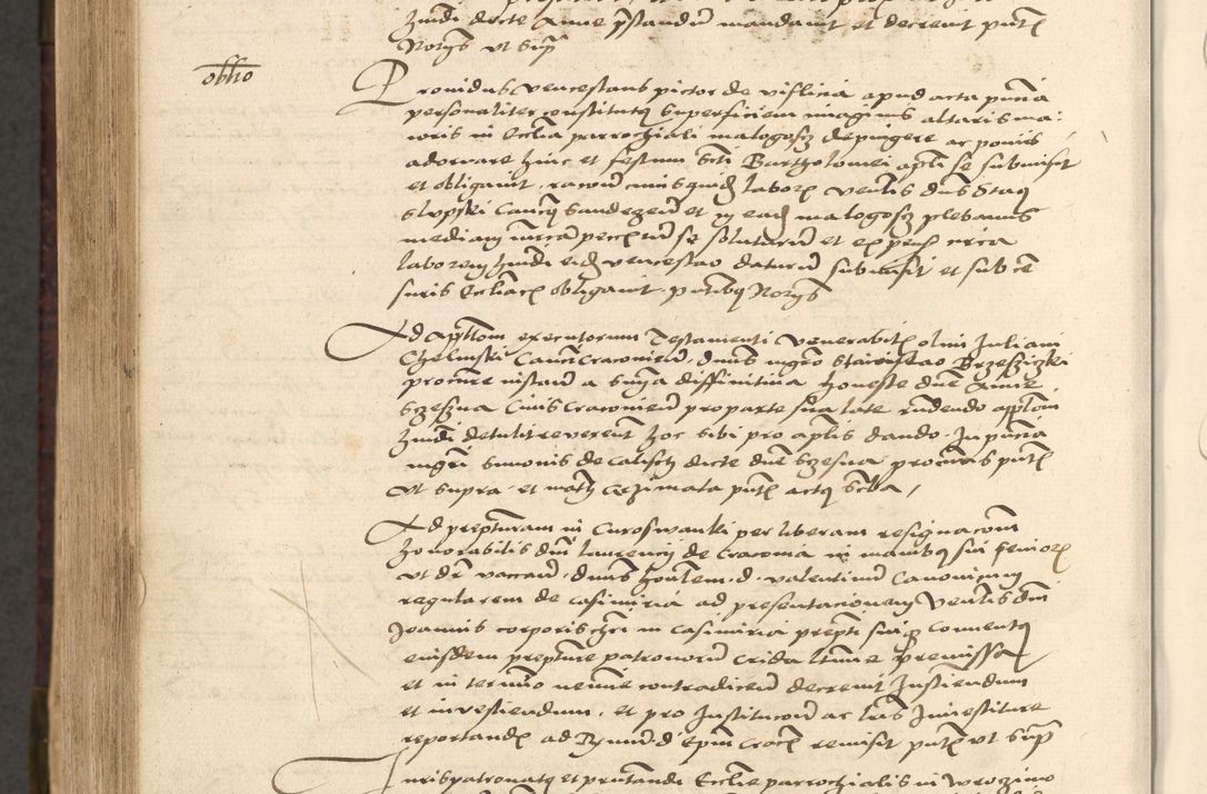 Zdjęcie nr 1082 dla obiektu archiwalnego: [Acta actorum vicarialia coram Nicolao Bedlenski]