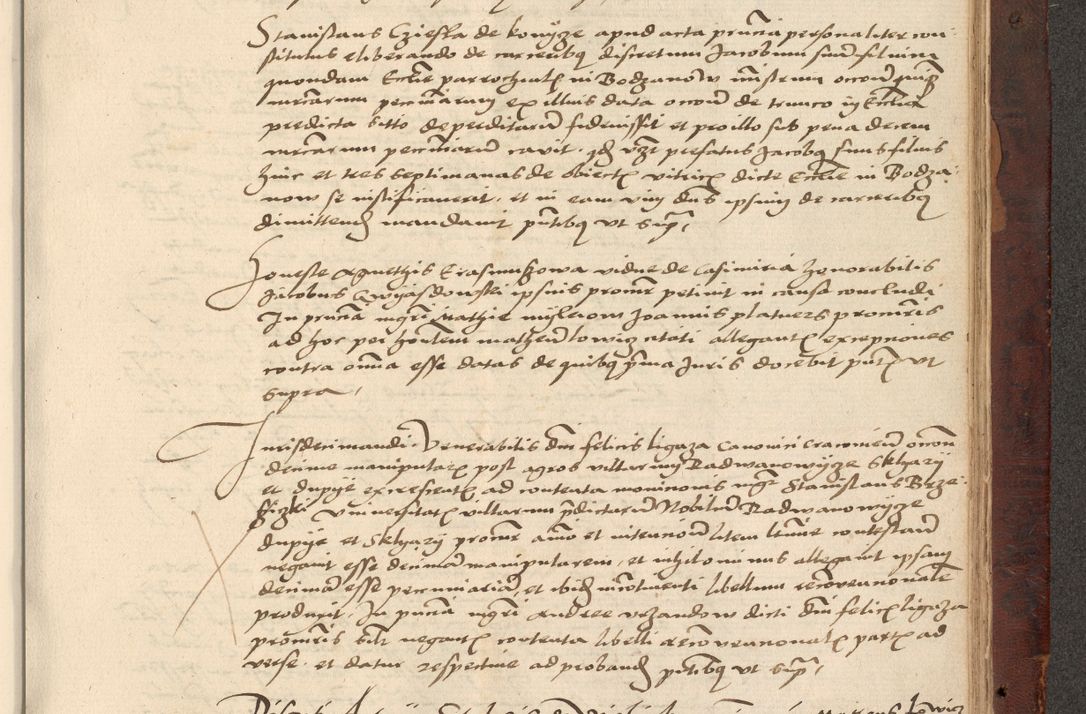 Zdjęcie nr 1069 dla obiektu archiwalnego: [Acta actorum vicarialia coram Nicolao Bedlenski]