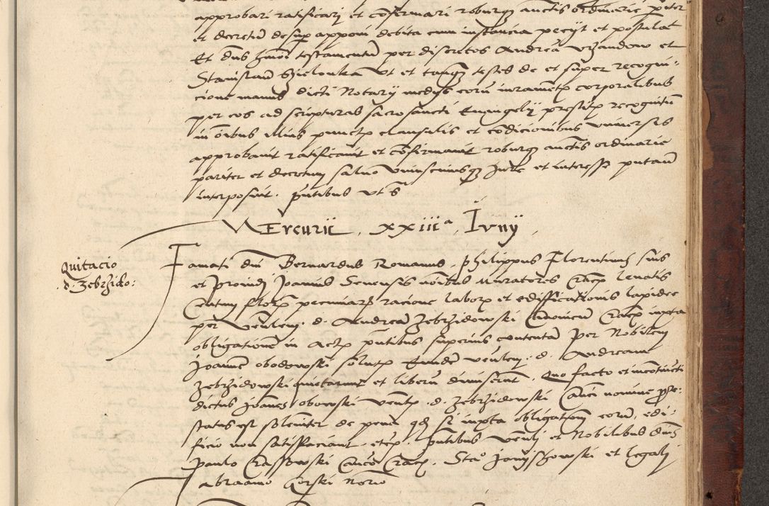 Zdjęcie nr 1067 dla obiektu archiwalnego: [Acta actorum vicarialia coram Nicolao Bedlenski]