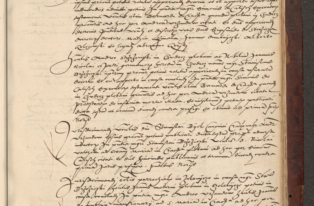 Zdjęcie nr 1065 dla obiektu archiwalnego: [Acta actorum vicarialia coram Nicolao Bedlenski]