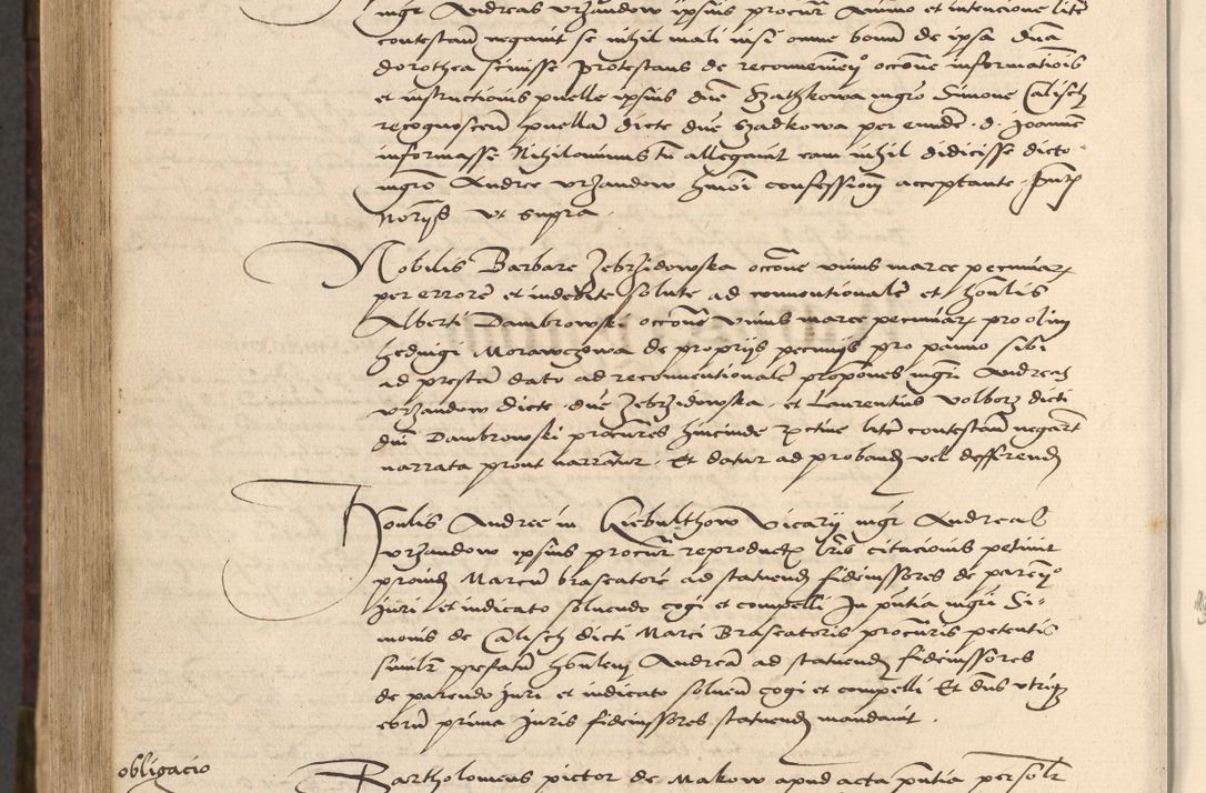 Zdjęcie nr 1058 dla obiektu archiwalnego: [Acta actorum vicarialia coram Nicolao Bedlenski]