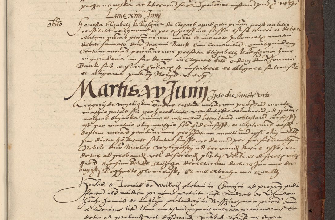 Zdjęcie nr 1057 dla obiektu archiwalnego: [Acta actorum vicarialia coram Nicolao Bedlenski]