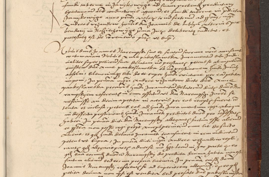 Zdjęcie nr 1055 dla obiektu archiwalnego: [Acta actorum vicarialia coram Nicolao Bedlenski]