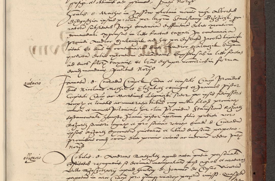 Zdjęcie nr 1061 dla obiektu archiwalnego: [Acta actorum vicarialia coram Nicolao Bedlenski]