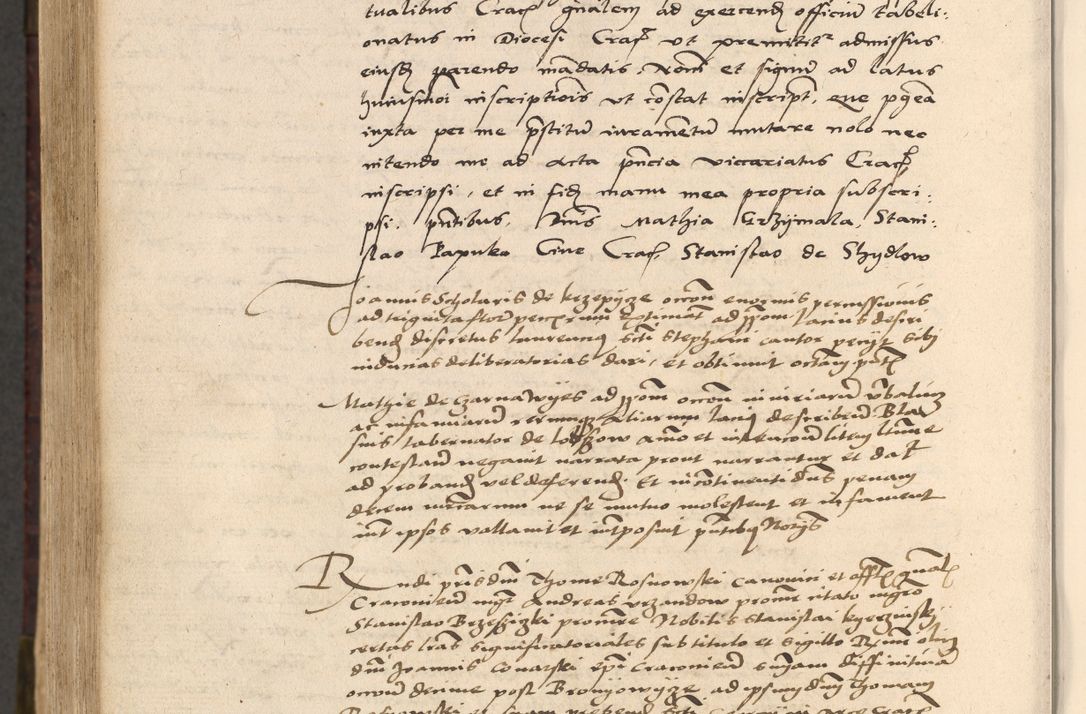 Zdjęcie nr 1052 dla obiektu archiwalnego: [Acta actorum vicarialia coram Nicolao Bedlenski]