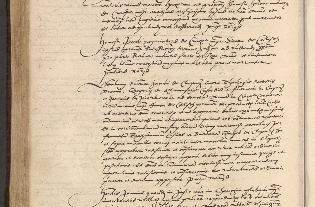 Zdjęcie nr 1046 dla obiektu archiwalnego: [Acta actorum vicarialia coram Nicolao Bedlenski]