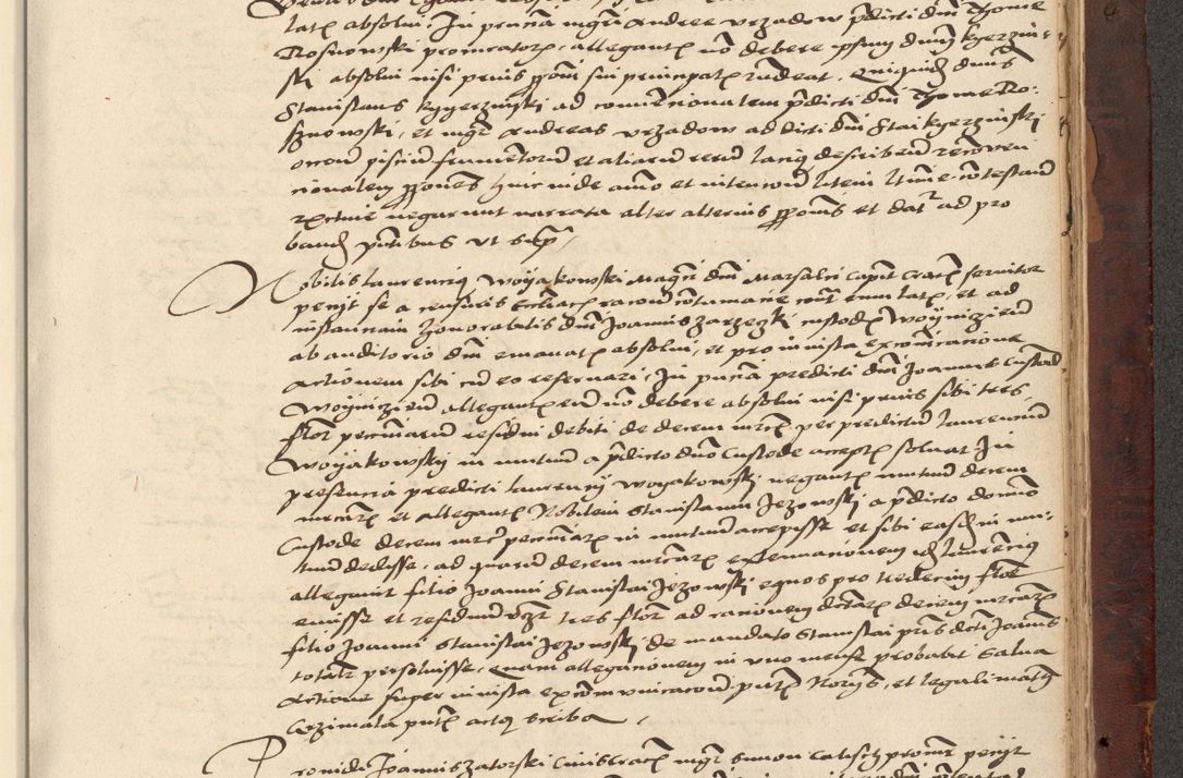 Zdjęcie nr 1039 dla obiektu archiwalnego: [Acta actorum vicarialia coram Nicolao Bedlenski]