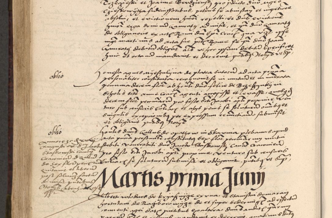 Zdjęcie nr 1036 dla obiektu archiwalnego: [Acta actorum vicarialia coram Nicolao Bedlenski]