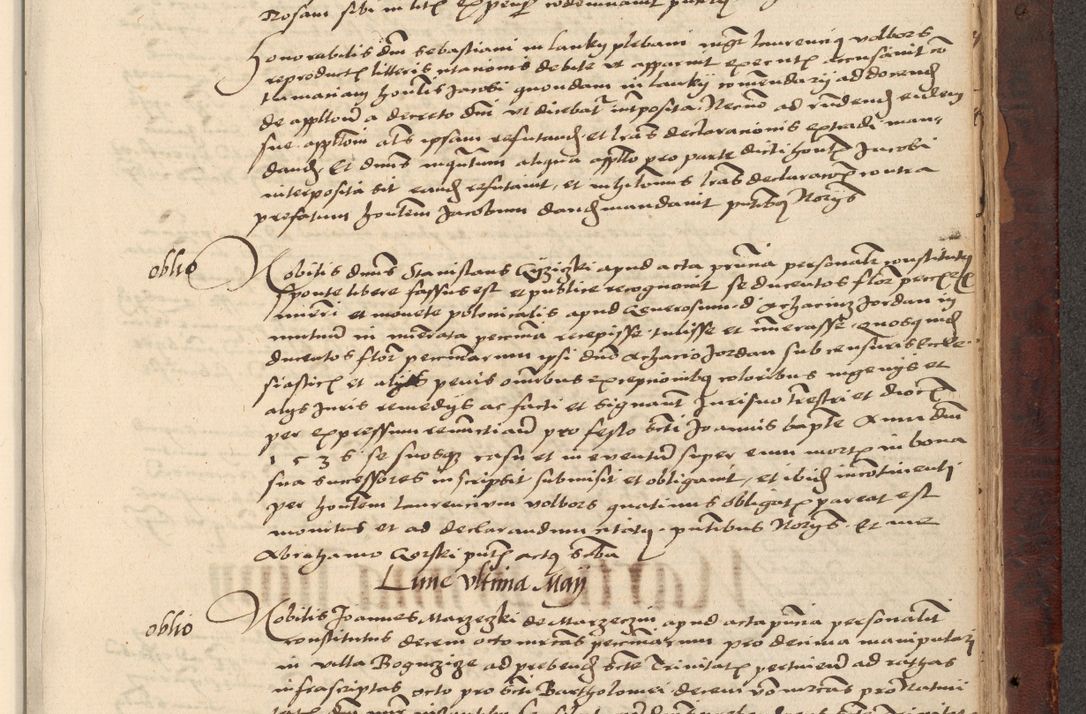 Zdjęcie nr 1035 dla obiektu archiwalnego: [Acta actorum vicarialia coram Nicolao Bedlenski]