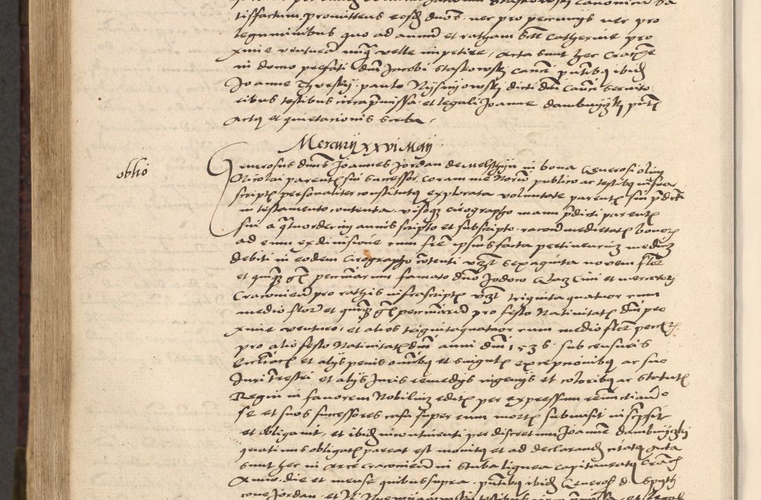 Zdjęcie nr 1032 dla obiektu archiwalnego: [Acta actorum vicarialia coram Nicolao Bedlenski]