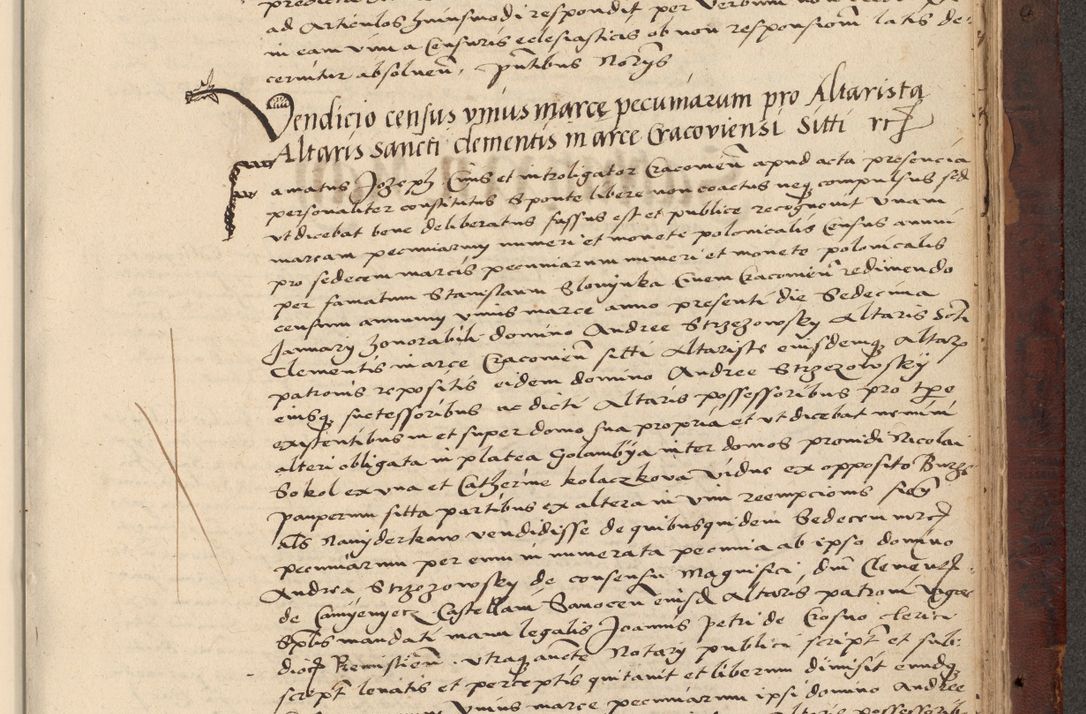 Zdjęcie nr 1023 dla obiektu archiwalnego: [Acta actorum vicarialia coram Nicolao Bedlenski]