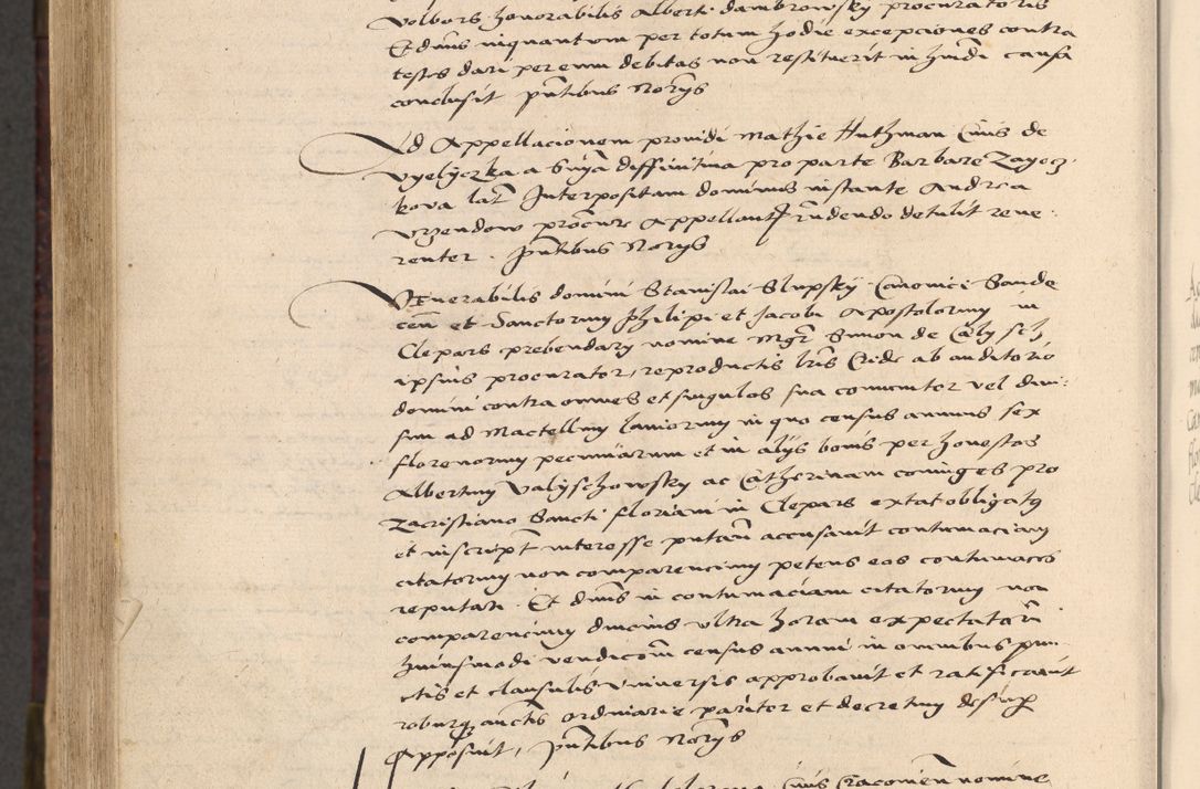 Zdjęcie nr 1026 dla obiektu archiwalnego: [Acta actorum vicarialia coram Nicolao Bedlenski]